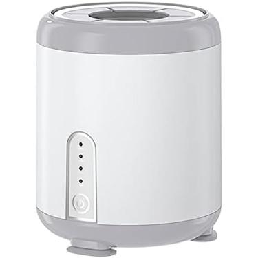 Imagem de Agitador de mamadeira, misturador de fórmula para bebês, misturador automático de leite 2 em 1 para leite materno e fórmula, operação com um botão, 3 engrenagens ajustáveis, carregamento USB