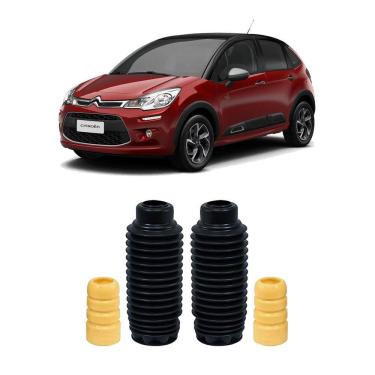 Imagem de Batente e coifa amortecedor dianteiro citroen c3 2013 a 2021