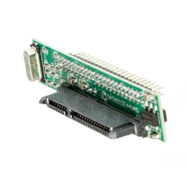 Imagem de MOOKEENONE 69 x 11 x 14 mm SATA fêmea para 44 pinos 2,5 IDE macho HDD conversor adaptador