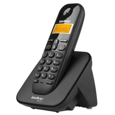 Imagem de Telefone Sem Fio Intelbras Ts 3110 Identificador De Chamada, Preto