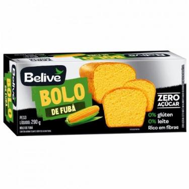 Imagem de Bolo de Fubá S/ Gluten S/ Açúcar BELIVE 290g