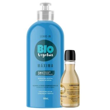 Imagem de Kit Fluido Reparação Absoluta + Leave-In Máxima 3 em 1 - Trihair