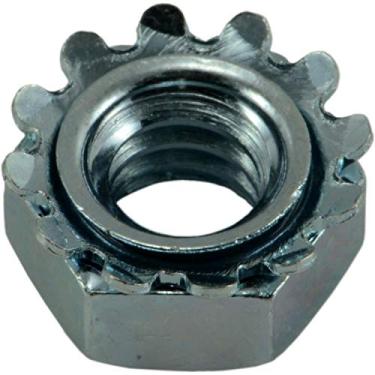 Imagem de Hard-to-Find Fastener 014973268459 Porcas de bloqueio Kep giratórias livres, 1/4-20, peça-20