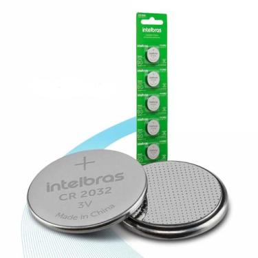 Imagem de Kit 5 bateria litio 3v cr 2032 intelbras