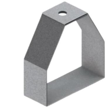 Imagem de Suporte Balanco Vertical Eletrocalha 50x50mm - 2 Unidades - Luxtil Elé