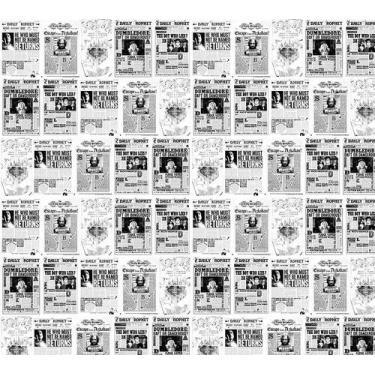 Imagem de Papel de Parede Adesivo Infantil Jornal Harry Potter - Final Decor