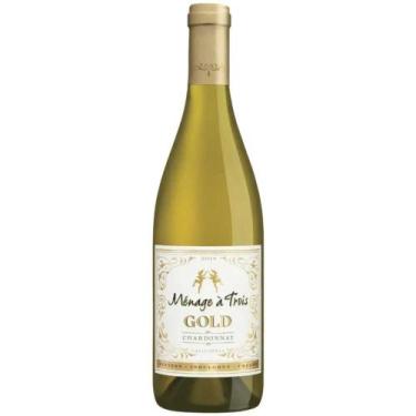 Imagem de Vinho Branco Menage A Trois Gold Chardonnay 750ml - Trinchero Wines
