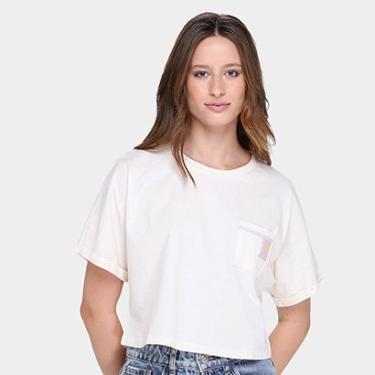 Imagem de T-Shirt Morena Rosa Detalhe Termocolante Feminina-Feminino