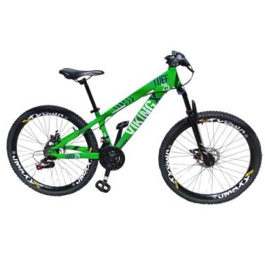 Imagem de Bicicleta Aro 26 Vikingx Tuff 25 Aluminio Pneu Cravudo Quadro Aluminio