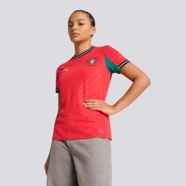 Imagem de Camisa Puma Portugal Home 2025 Feminina, G