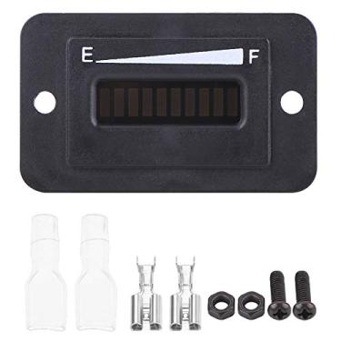 Imagem de Medidor de Indicador de Bateria Digital LED para Carrinho 12V/24V/36V/48V Memória de Aviso de Aviso Prévio (BI003-36V)