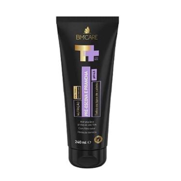 Imagem de Creme para Pentear para Cabelos Lisos barrominas Nutrição Pré-escova e Prancha 240ml