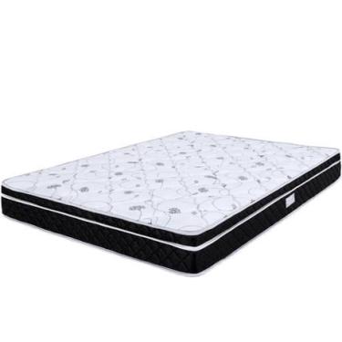 Imagem de Colchão de casal Mola ensacada Acolchoes Luxo lateral suede 138x188x28 (Dupla face)