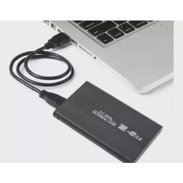 Imagem de Hd Externo Portátil 320gb 2.5 Slim Com Cabo Usb.