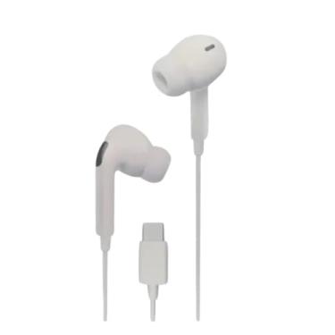 Imagem de Fone de Ouvido USB-C 6ª Geração (Branco) - Áudio Premium Balanceado, Redução de Ruído 99,15%. Compatível com Samsung, Xiaomi, iPad, MacBook e Smartphones Android Tipo-C.