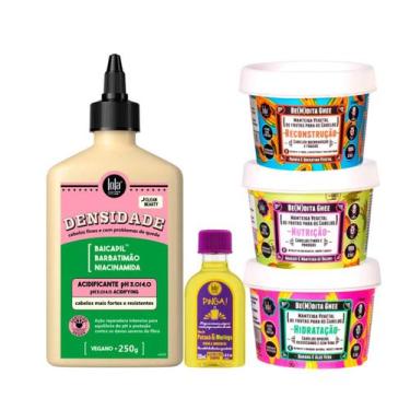Imagem de Kit Lola Densidade Acidificante + Bemdita Ghee Cronograma 3x 100ml + P