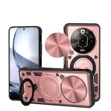 Imagem de Elubugod Capa compatível com ZTE Nubia Focus Pro 5G, com capa de lente de câmera deslizante compatível com ZTE Nubia Focus Pro 5G Z2351N capa rosa