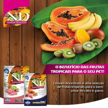 Imagem de Ração N&D Tropical Selection Para Cães adultos Medium/Maxi Suino Leve 2,5kg e Pague 2kg