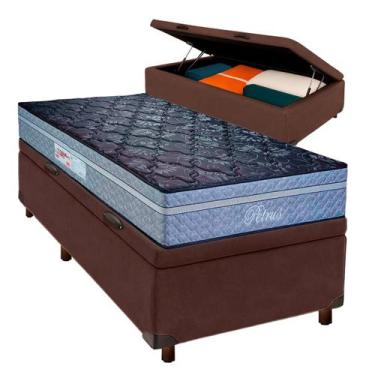 Imagem de Colchão Solteiro Molas Ensacadas + Bau Blindado - Petrus - Paropas