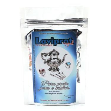 Imagem de Limpa Pratas, Joias e Cristais Lavinox 50g