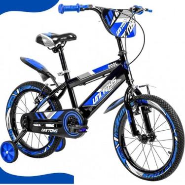 Imagem de BICICLETA INFANTIL PRO AVENTURA AZUL ARO 16 Presente dia das Crianças 