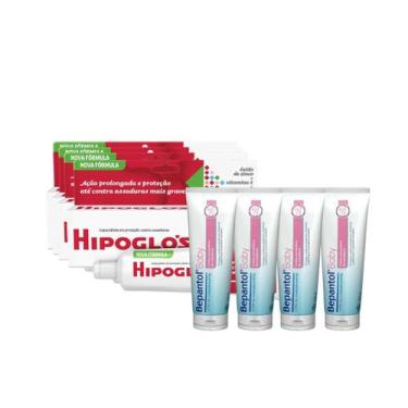 Imagem de Kit Troca de Fralda Premium: 4 Bepantol Baby + 4 Hipoglós 120g - Johns