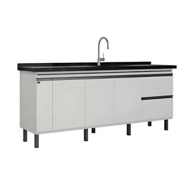 Imagem de Gabinete de Cozinha Grande Porta Tempero Pia 174cm 100% Mdf - Rainha d