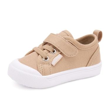 Imagem de BMCiTYBM Botas de neve para meninos e meninas quentes forradas com pele de inverno (bebês/crianças pequenas), 6 camelos, 18-24 meses