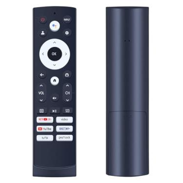 Imagem de RETROSUN Controle Remoto De Voz Substituição Erf3M90H Compatível Com Hisense 4K Google Smart Tv 43A6H 43A65H 43A68H 50A6H 50A65H 50A68H 50U6H 55U6H 55U8H 65U6H 65U8H 75U6H 75U8H 75A68H 55U7G