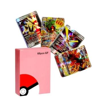 Imagem de Cartas Pokémon Versão Francesa 2025 VMAX V EX GX MEGA Treinador De Bat