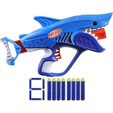 Imagem de Lançador de Dardos - Nerf Wild Jr - Sharkfire - Hasbro