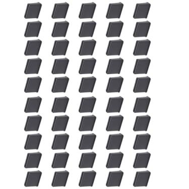 Imagem de Conectores de fechamento de fita de gotejamento, plástico, pacote com 50, 5/8 polegadas para jardim, vasos de plantas, sistemas de irrigação, acessórios grossos nan jardinagem