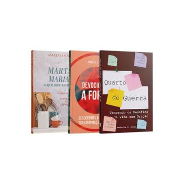 Imagem de Kit 3 Livros - Nada Pode me Ferir  Blindada na Fé de Cristo - EDITORA 