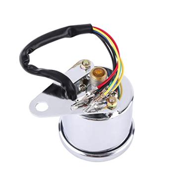 Imagem de Generic Alta Capacidade Led Motocicleta Odômetro Velocímetro Medidor para Medição de Velocidade Precisa Operação Simples para Motocicletas Dc 12v (farinha)