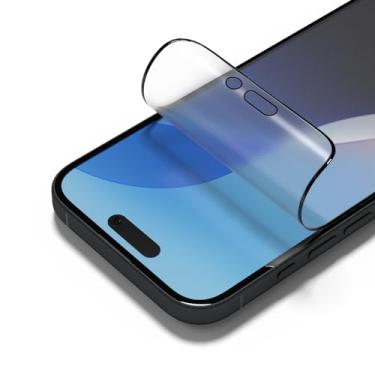 Imagem de RhinoShield Protetor de tela Matte Impact Pro compatível com iPhone 16/15/14 Pro | Proteção superior contra impactos, resistência a arranhões, sem estática, resistente à luz azul, ferramenta de