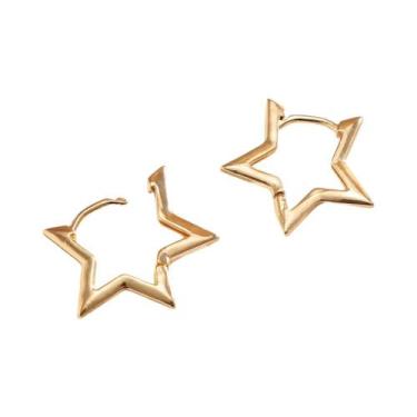 Imagem de Brincos De Estrela Minimalistas De Alta Qualidade Para Mulheres, Desig
