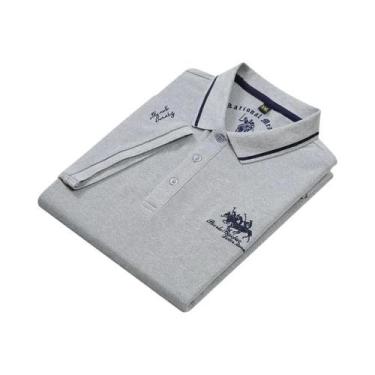 Imagem de Camisa Polo Masculina Manga Curta - Leve, Respirável e Bordada, XXL as