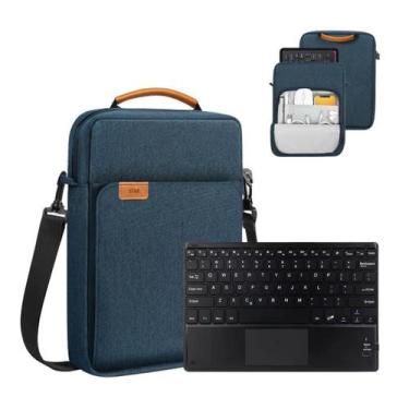 Imagem de Kit Bag Com Alça +Teclado Sem Fio Para Tablet Redmi Pad 2 11 - Star Ca