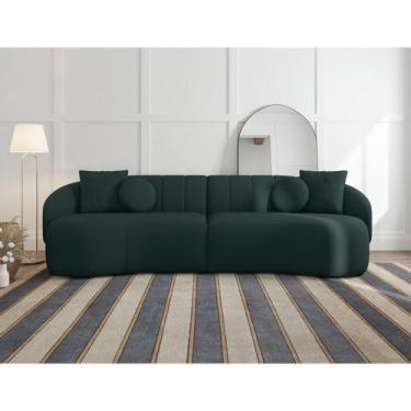 Imagem de Sofá Curvo 4 Lugares 280cm Lua Yescasa