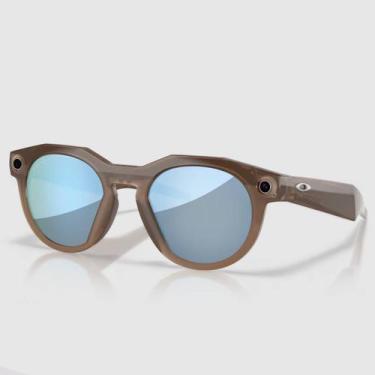 Imagem de Óculos de Sol Oakley Meta HSTN Prizm Polarized Marrom, Único