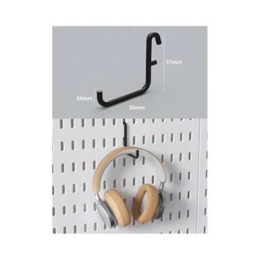 Imagem de Pegboard De Parede Sem Furos, Suporte De Armazenamento Multifuncional 