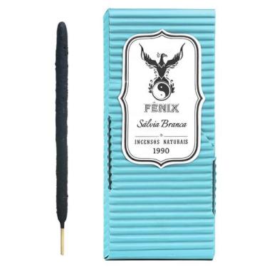 Imagem de Incenso Natural Sálvia Branca (9 Varetas) FENIX