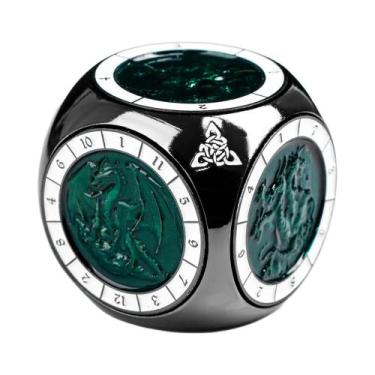 Imagem de Dado Giratório De Metal 7 Em 1 Para Dungeons And Dragons DND Spinner D