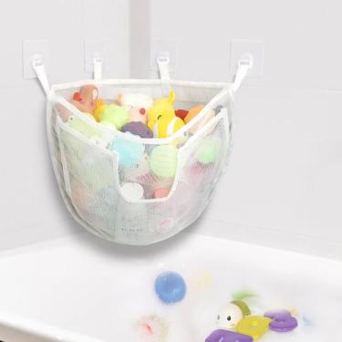 Imagem de Armazenamento de brinquedos de banho DOCMON de grande capacidade com z