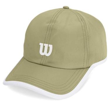 Imagem de Boné Wilson Kaos Caqui e Branco