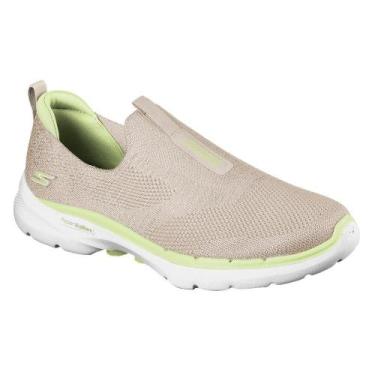 Imagem de Tenis skechers go walk 6 glimmering ref 124502br feminino, 34, Rosa, V