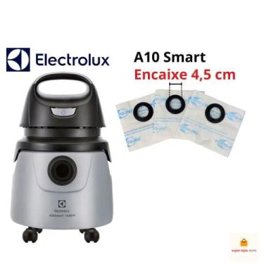 Imagem de Saco Para Aspirador De Pó Eletrolux A10 Smart com 3 Unidades - Porto-P