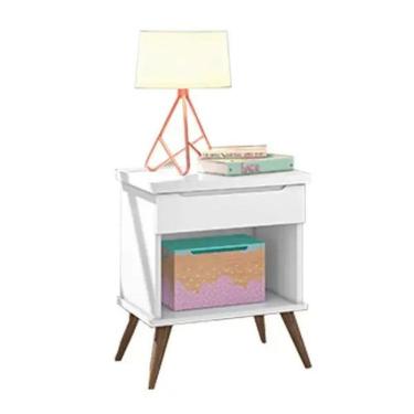 Imagem de Mesa de Apoio Infantil Melinda 100 MDF Com 1 Gaveta Phoenix Baby