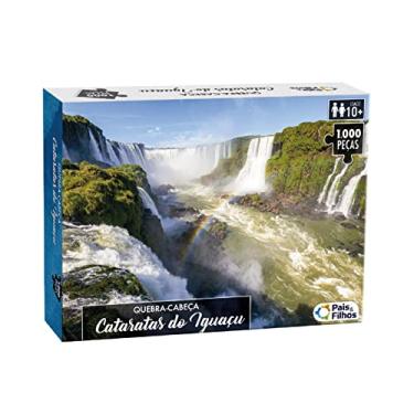 Imagem de Pais & Filhos Quebra Cabeça Cataratas Do Iguaçu - 1000 Pçs, Multicolor, 790775