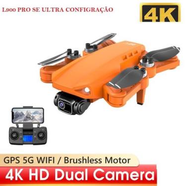 Imagem de Profissional Drone L900 Pro Se Gps Dual Câmera Ultra Hd, Botão Retorno